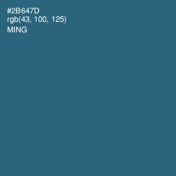 #2B647D - Ming Color Image
