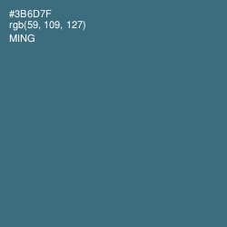 #3B6D7F - Ming Color Image