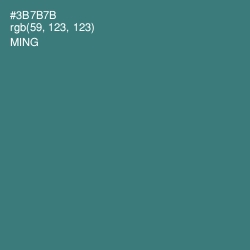#3B7B7B - Ming Color Image