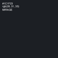 #1C1F23 - Mirage Color Image