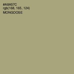 #A8A57C - Mongoose Color Image