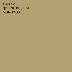 #B3A171 - Mongoose Color Image