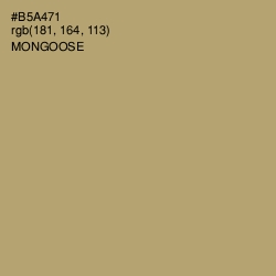 #B5A471 - Mongoose Color Image