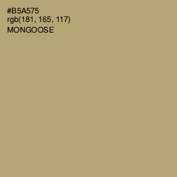 #B5A575 - Mongoose Color Image