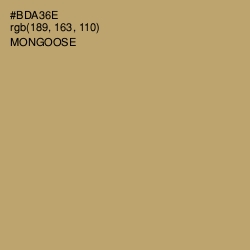 #BDA36E - Mongoose Color Image