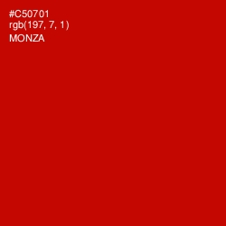 #C50701 - Monza Color Image