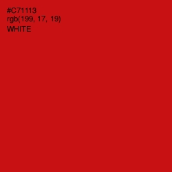 #C71113 - Monza Color Image
