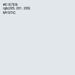 #E1E7EB - Mystic Color Image