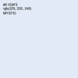 #E1E9F5 - Mystic Color Image