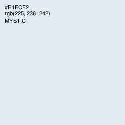 #E1ECF2 - Mystic Color Image
