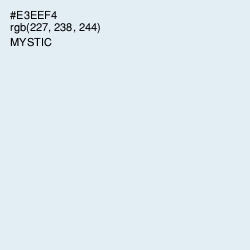 #E3EEF4 - Mystic Color Image