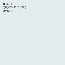 #E4EDEE - Mystic Color Image