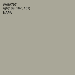 #A9A797 - Napa Color Image