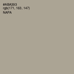 #ABA393 - Napa Color Image