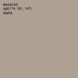 #AEA193 - Napa Color Image