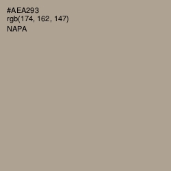 #AEA293 - Napa Color Image