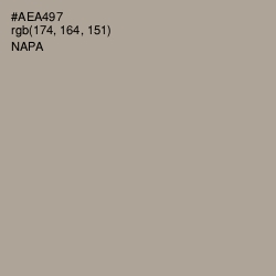 #AEA497 - Napa Color Image