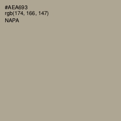 #AEA693 - Napa Color Image