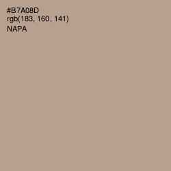 #B7A08D - Napa Color Image