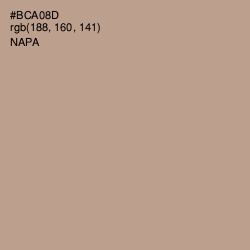 #BCA08D - Napa Color Image