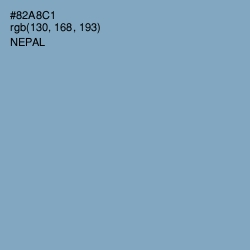 #82A8C1 - Nepal Color Image