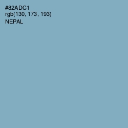 #82ADC1 - Nepal Color Image