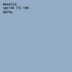 #94ACC6 - Nepal Color Image