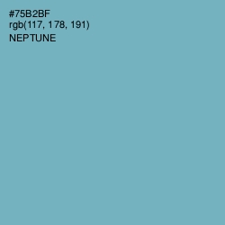 #75B2BF - Neptune Color Image