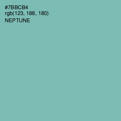 #7BBCB4 - Neptune Color Image
