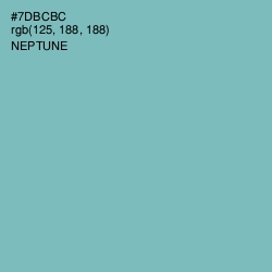 #7DBCBC - Neptune Color Image