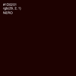 #1D0201 - Nero Color Image