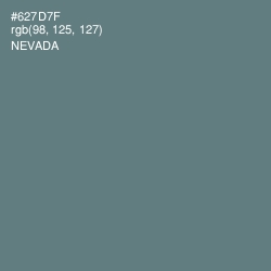 #627D7F - Nevada Color Image