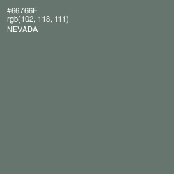 #66766F - Nevada Color Image