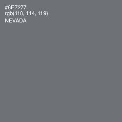 #6E7277 - Nevada Color Image