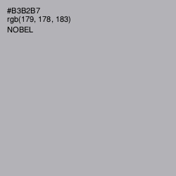 #B3B2B7 - Nobel Color Image