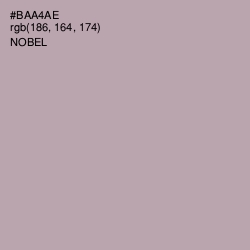 #BAA4AE - Nobel Color Image