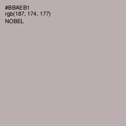 #BBAEB1 - Nobel Color Image