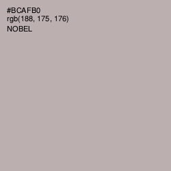 #BCAFB0 - Nobel Color Image