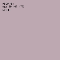 #BDA7B1 - Nobel Color Image