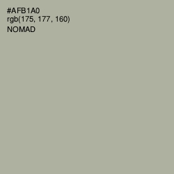 #AFB1A0 - Nomad Color Image