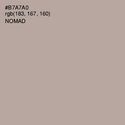 #B7A7A0 - Nomad Color Image