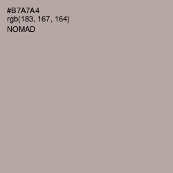#B7A7A4 - Nomad Color Image