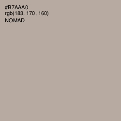#B7AAA0 - Nomad Color Image