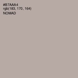 #B7AAA4 - Nomad Color Image