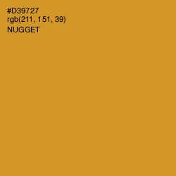 #D39727 - Nugget Color Image