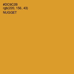 #DC9C2B - Nugget Color Image