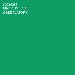 #0C9D64 - Observatory Color Image