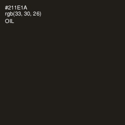#211E1A - Oil Color Image