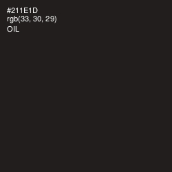 #211E1D - Oil Color Image