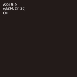 #221B19 - Oil Color Image